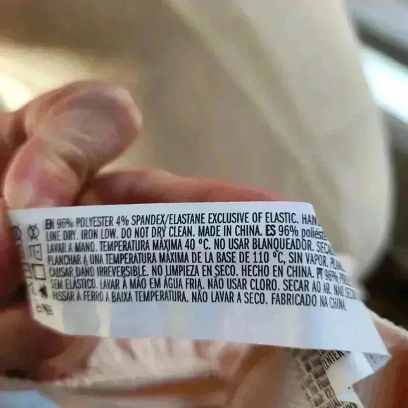 Forever 21 Peach pink princess puff sleeve mini dress size Small - Picture 5 of 7